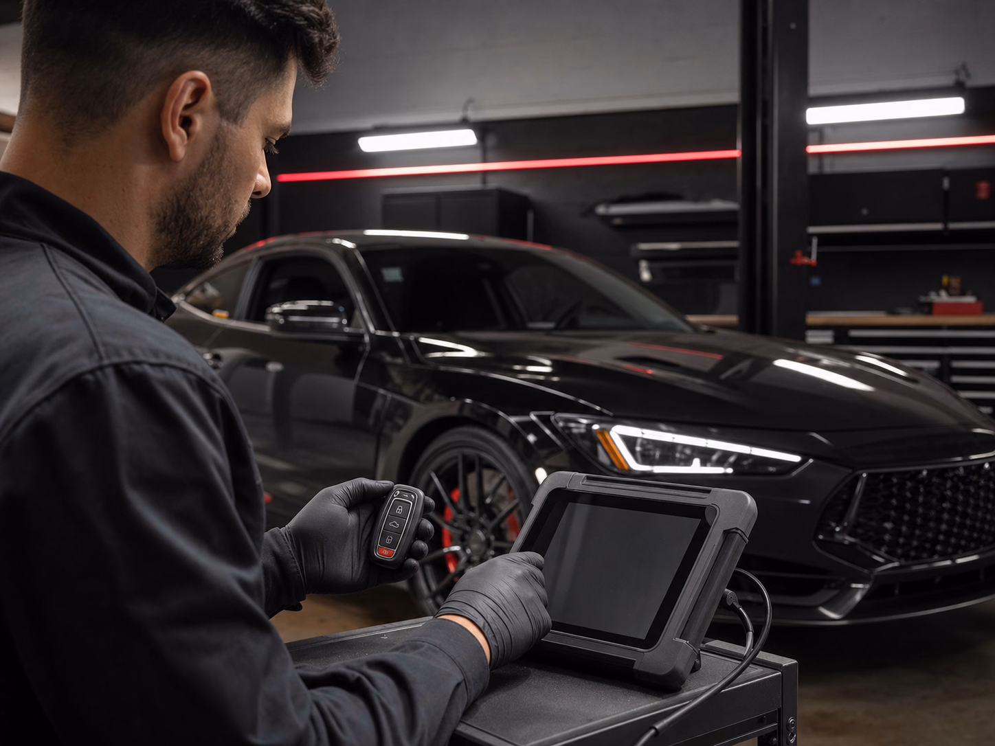 Programmation d’une clé automobile dans un atelier à Orléans