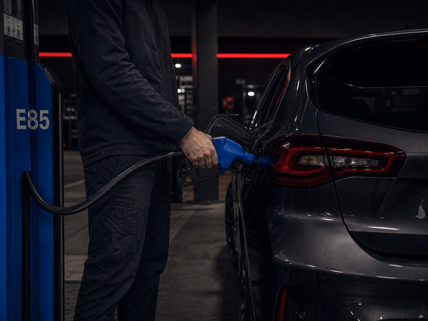 Véhicule essence préparé pour une conversion E85 à Orléans