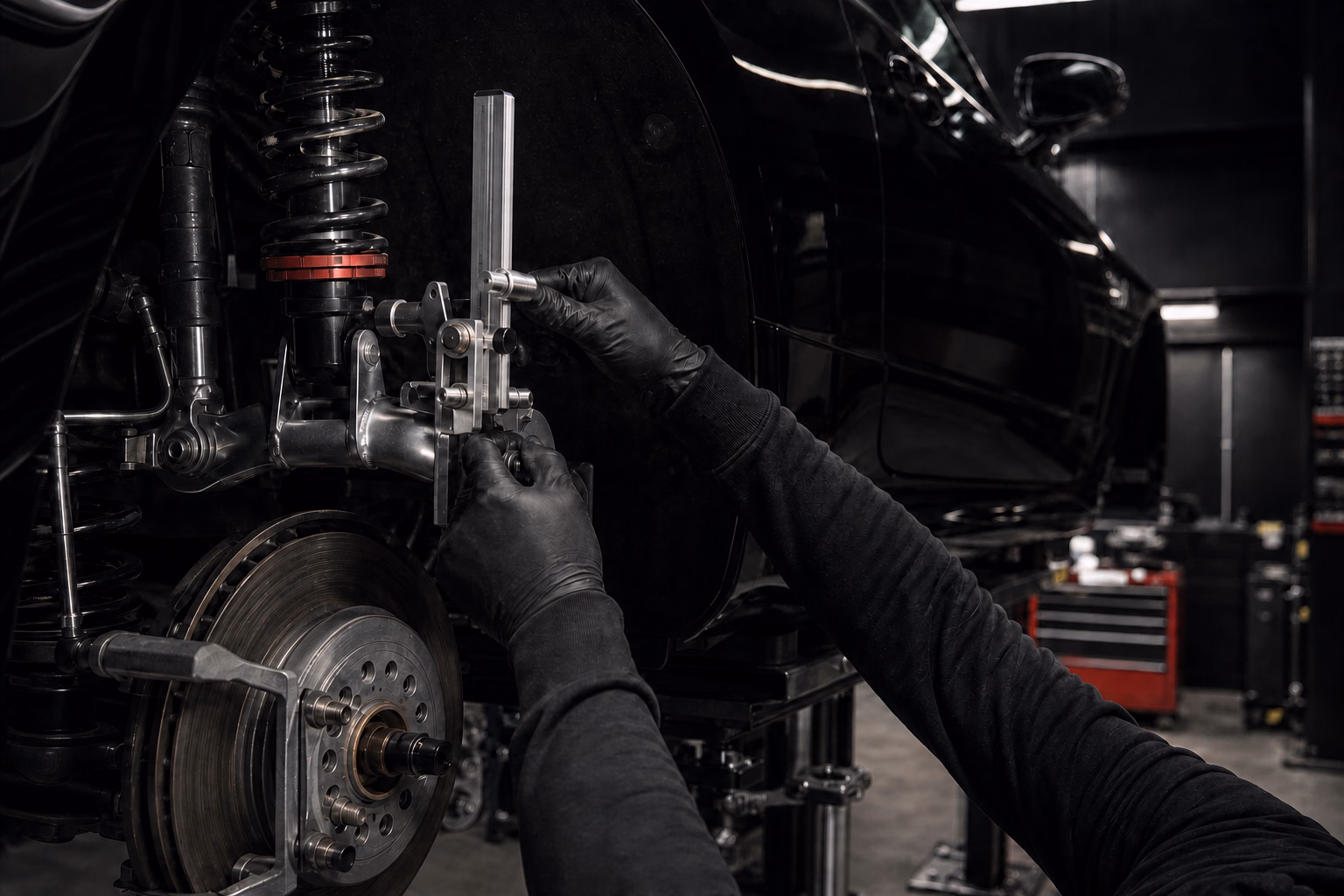 Réglage précis d’un élément de suspension pour un projet automobile
